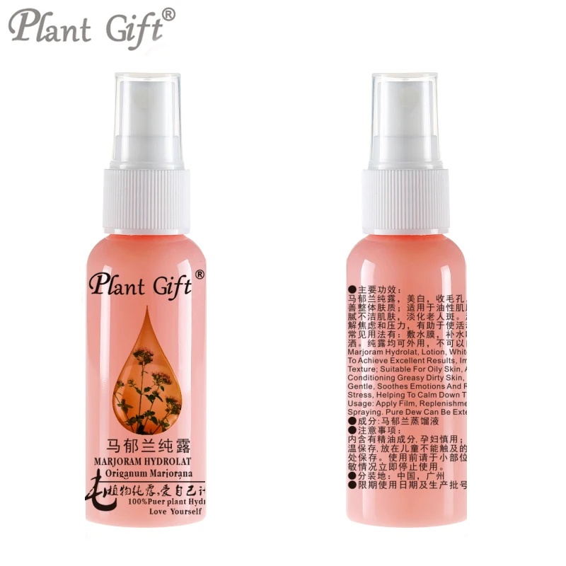 

50ml Marjoram Hydrosol Essential Oils Milfoil Hydrolat Relieve Pressure Regulating Menstrual Cycle