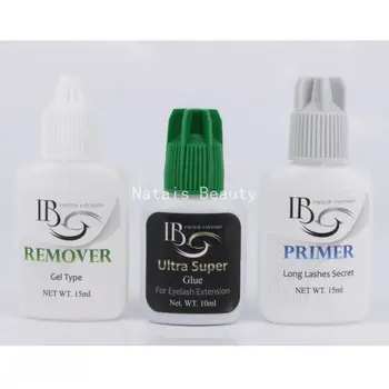 

1 set I Beauty Glue Kit Primer Ultra Glue Remover for Eyelash Extensions