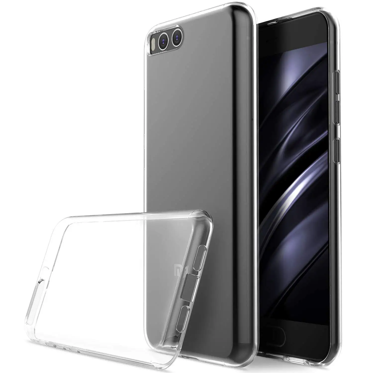 Чехол для Xiaomi Mi 6 5 5C прозрачный силиконовый бампер из ТПУ мягкий чехол 5s Mi5s Plus Mi6 Mi5
