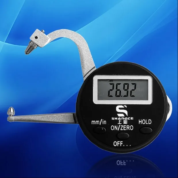Digital display electronic thickness gauge Thickness table Lens Steel tube wall thickness
