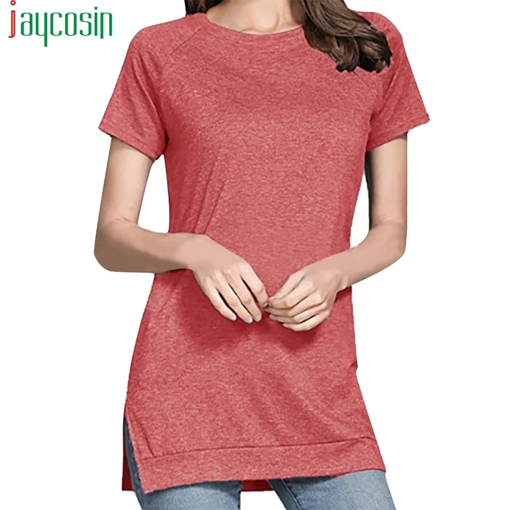 Womens Cotton Linen T-Shirts Solid Color V-Neck Short Sleeve Casual Breathable Cool Tunic Blouse Tops Plus Size