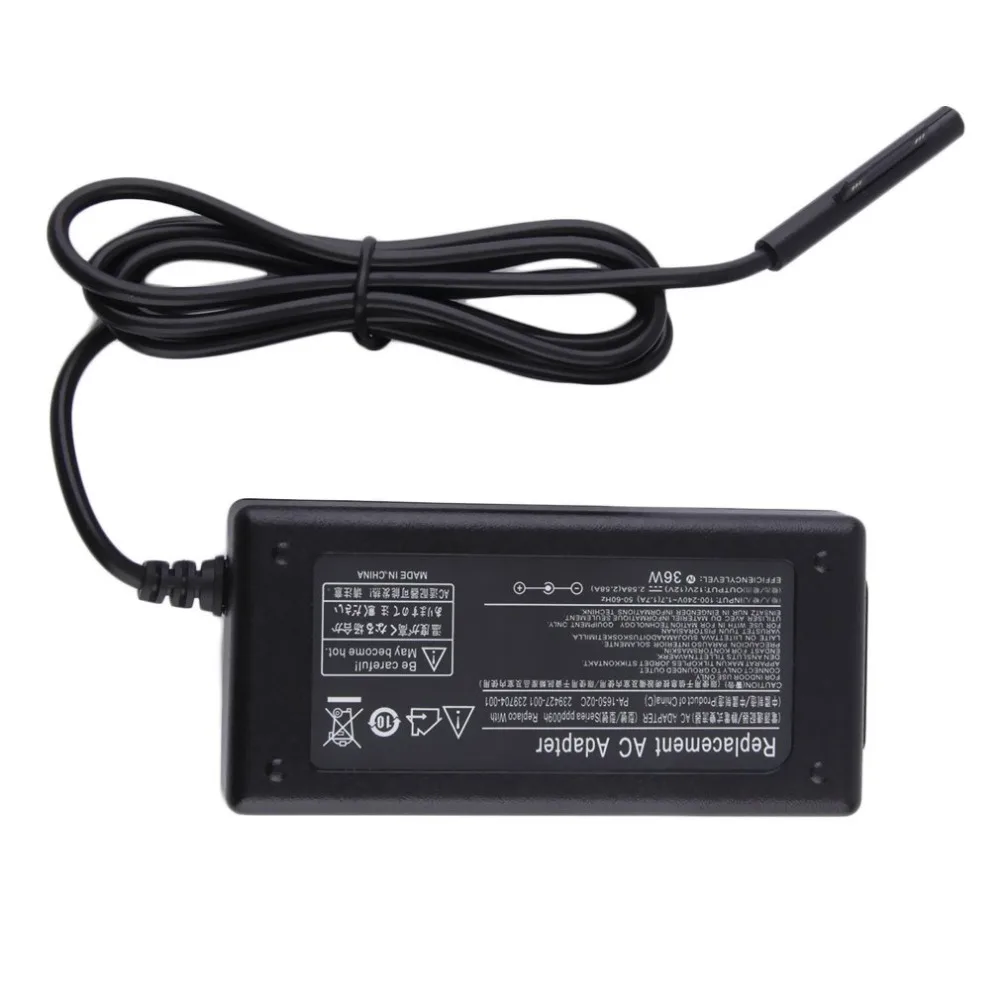 ONLENY عالية الجودة 12 V 2.58A 36 W AC مهايئ شاحن الحائط امدادات الطاقة لمايكروسوفت ويندوز سطح برو 3 اللوحي الاتحاد الأوروبي الولايات المتحدة التوصيل ا...