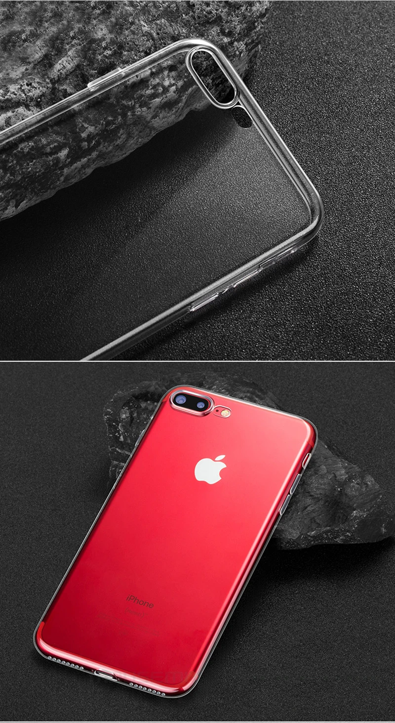 Case For iPhone 7 7 Plus Cases , Transparent TPU Soft Covers Cases For iPhone 7 Plus Luxury Clear Shockproof For iPhone 7 Case (11)