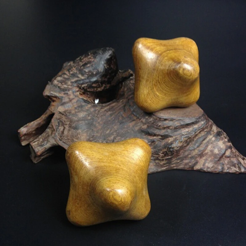 Vietnamese Fragrant Wood Hexagonal Acupuncture Massage Acupressure Active Scraping Clear The Lymphatic Drainage Ball Massager Vietnamese Fragrant Wood Hexagonal Acupuncture Massage Acupressure Active Scraping Clear The Lymphatic Drainage Ball Massager
