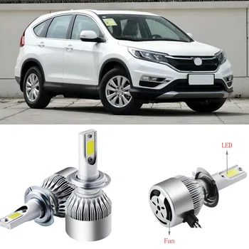 

2pcs 9005/HB3 6500K Single Beam LED Headlights Fog Lamp Bulbs For Honda CRV 2012-2016