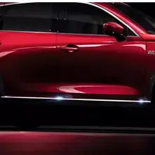 Боковые молдинги из нержавеющей стали, боковая дверь, украшение для Mazda CX-5,, второго поколения, для стайлинга автомобилей