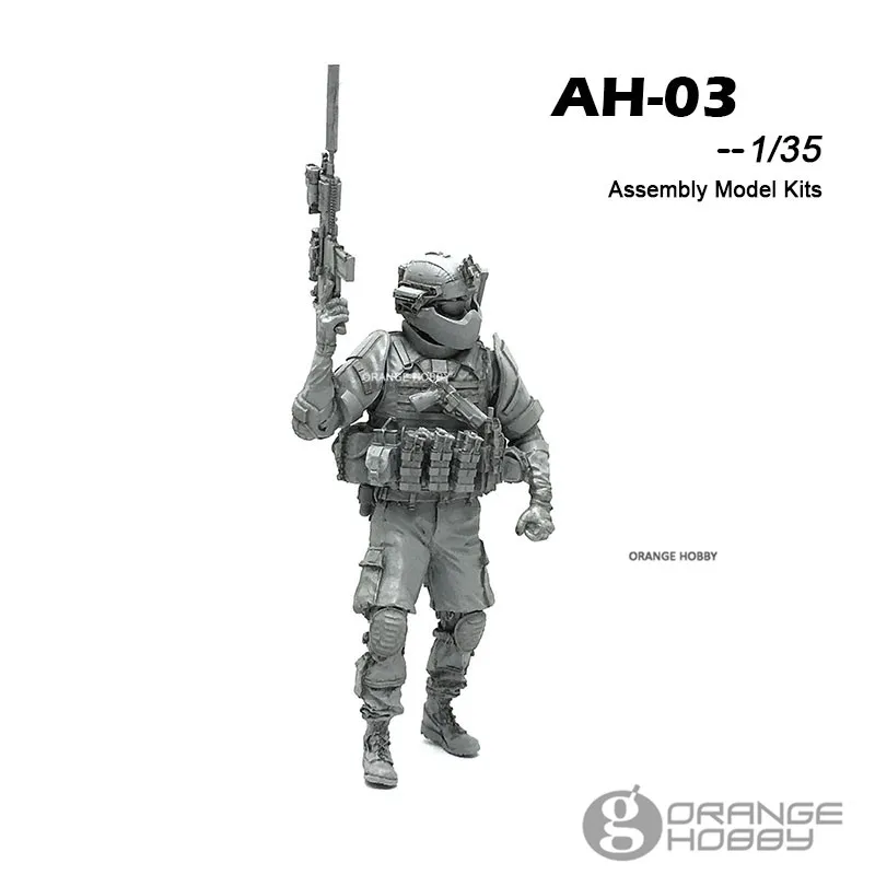 OHS YuFanModel 1/35 AH 01 07 серия Современная сборка спецармии США модель военной модели|model