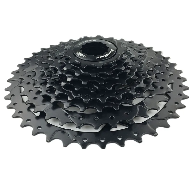 Велосипедная кассета Sunrace CSM680 8 скоростей 11 40T черная/серебристая для Shimano SRAM