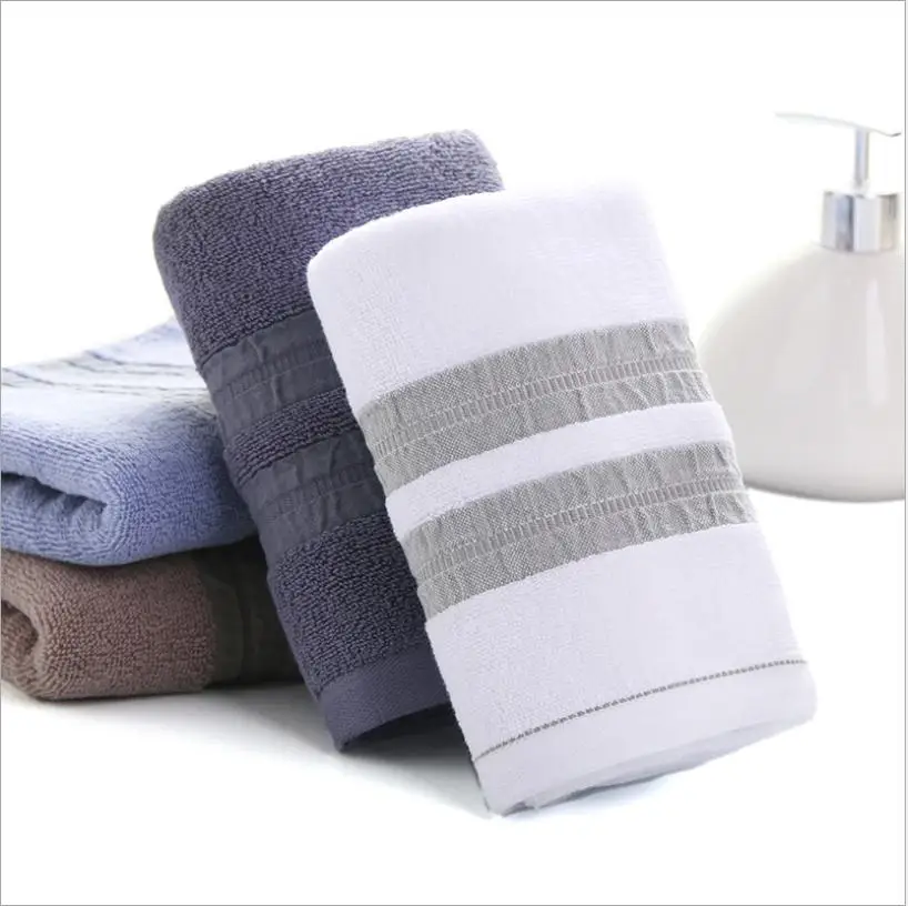 Новые Мягкие хлопковые банные полотенца для ванной комнаты для взрослых, абсорбирующие махровые Роскошные пляжные полотенца для лица для взрослых мужчин и женщин, базовые полотенца