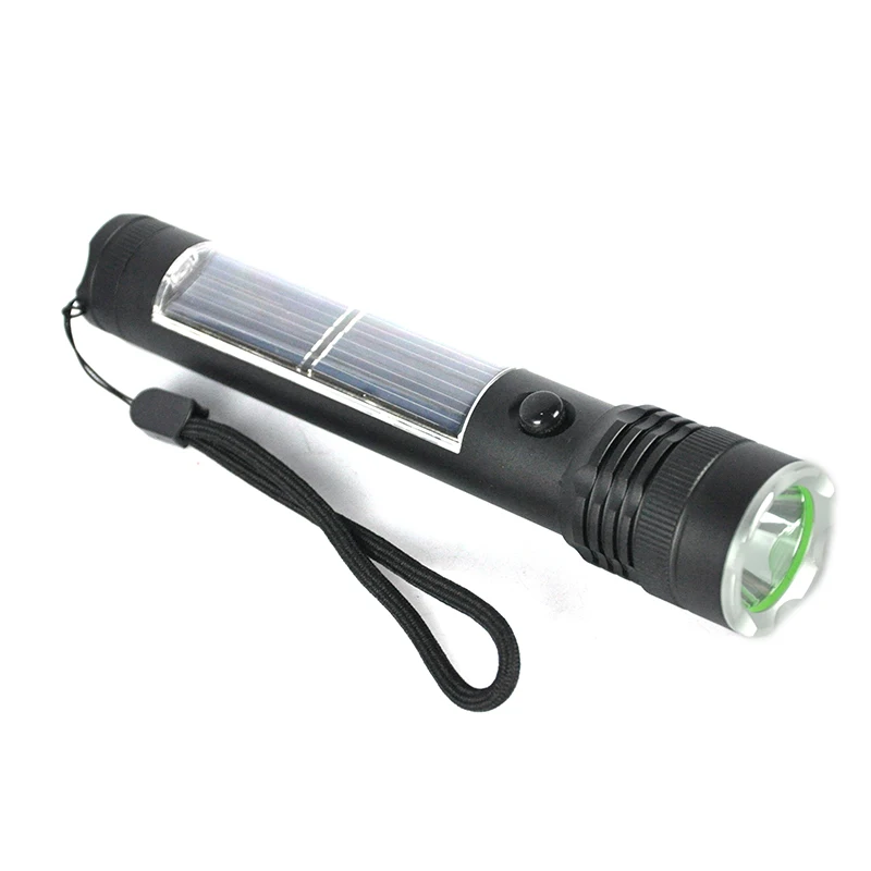 BORUiT супер яркий 3 Вт XPE светодиодный светильник на солнечной батарее, USB фонарь для подзарядки, Мобильный Внешний аккумулятор, вспышка, светильник, уличный фонарь для кемпинга