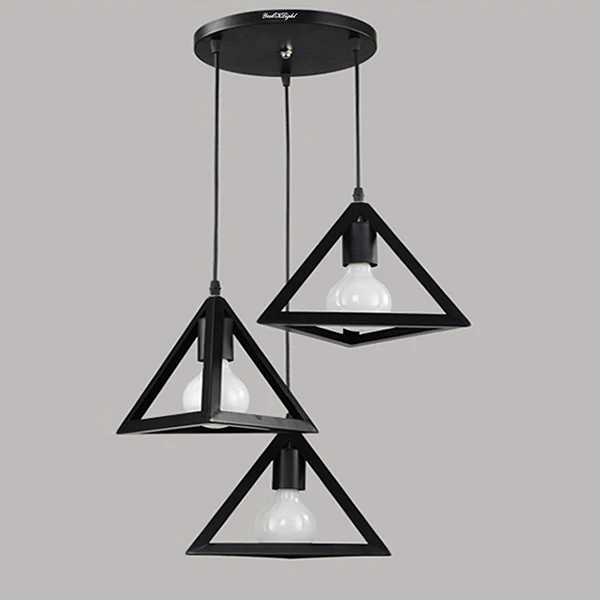 

E27 Vintage Industrial Loft Wire Cage Hanging Pendant Lighting Style Bedroom Bedside Lamp Balcony Corridor Lighting