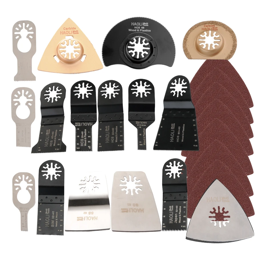 Купить 41 шт./компл. осциллирующий инструмент пилы подходят для ...