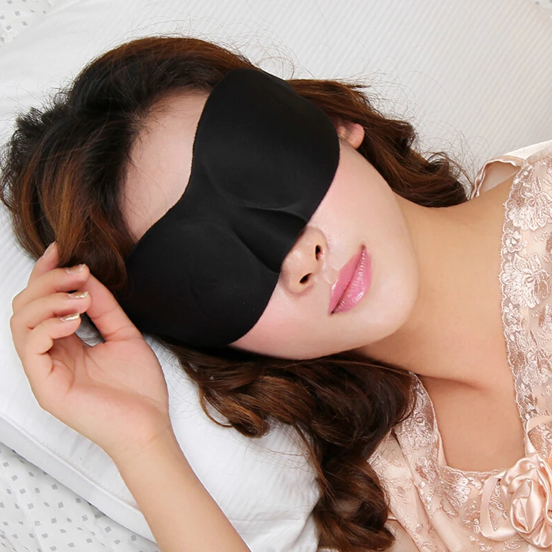 Маска для сна 3D повязка для сна Отдых в путешествии портативные маски для глаз мягкий оттенок дышащий повязка для глаз Ночная повязка с повязкой на глаза расслабляющее покрытие