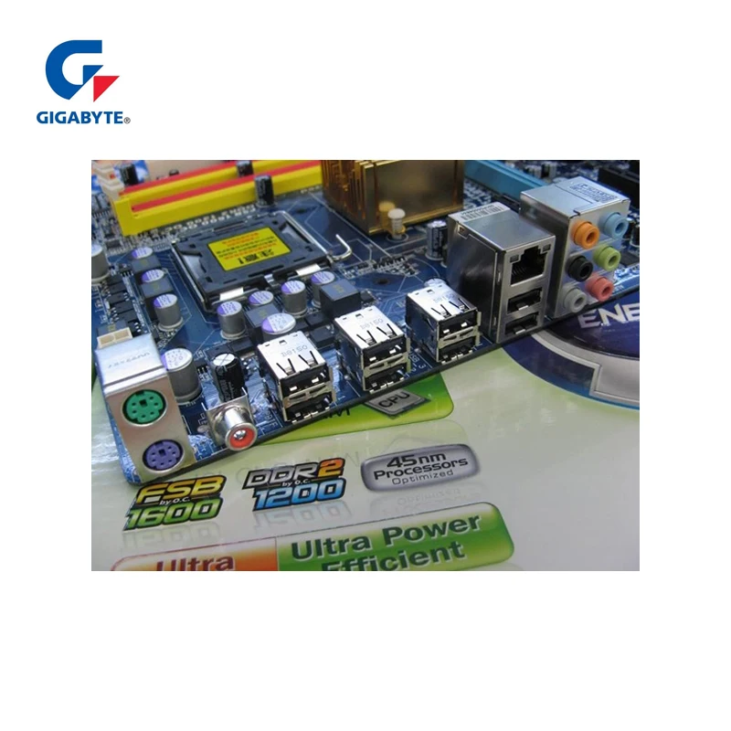 جيجابايت GA-EP43-S3L 100% الأصلي اللوحة LGA 775 DDR2 كمبيوتر مكتبي اللوحة 16 GB EP43-DS3L EP43-UD3L تستخدم لوحات P43 جيجابايت GA-EP43-S3L 100% الأصلي اللوحة LGA 775 DDR2 كمبيوتر مكتبي اللوحة 16 GB EP43-DS3L EP43-UD3L تستخدم لوحات P43
