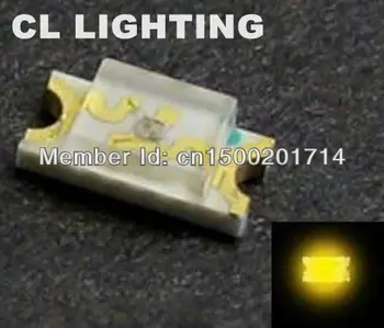 

CHIP LED 1206 SMD Yellow light emitting diode 585-595nm 2.0-2.5V(CE&Rosh)