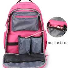 32*19*42 см модные детские пеленки в горошек сумка рюкзак высокой емкости мать мамулина сумка для малыша многофункциональная термобутылка Подгузники Сумки