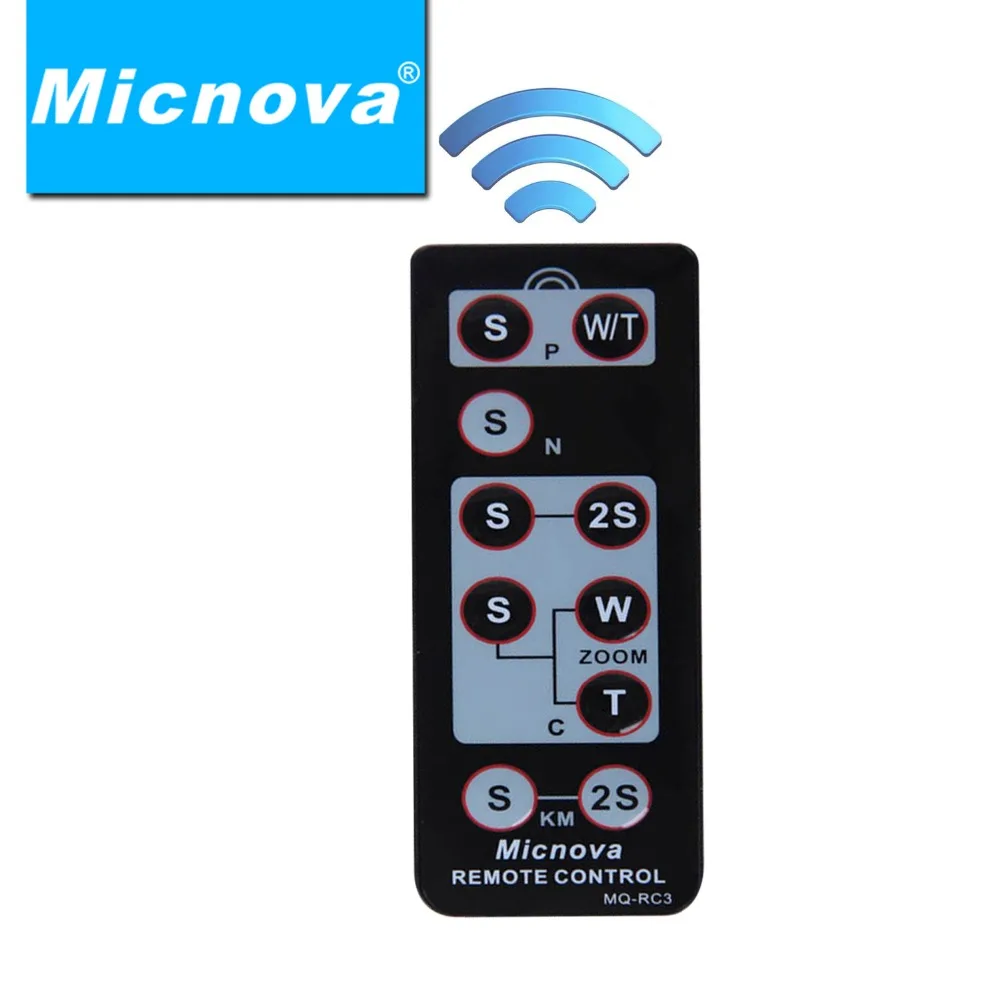 

Electronic 2016 New MQ-RC3 Infrared Remote Control for Canon Nikon Sony DSLR Cameras Mini Camcorders
