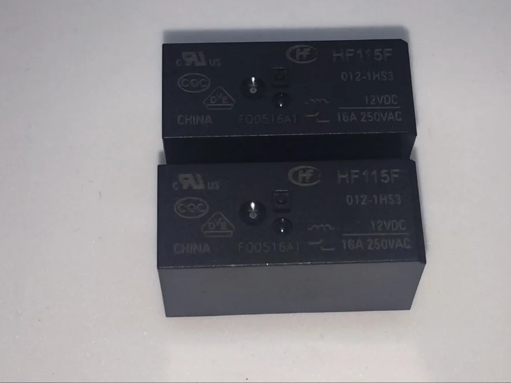 

Free Shipping 100% new original relay 100pcs/lot HF115F-012-1HS3 JQX-115F-012-1HS3 JQX-115F 012-1HS3 6PIN 16A DC12V