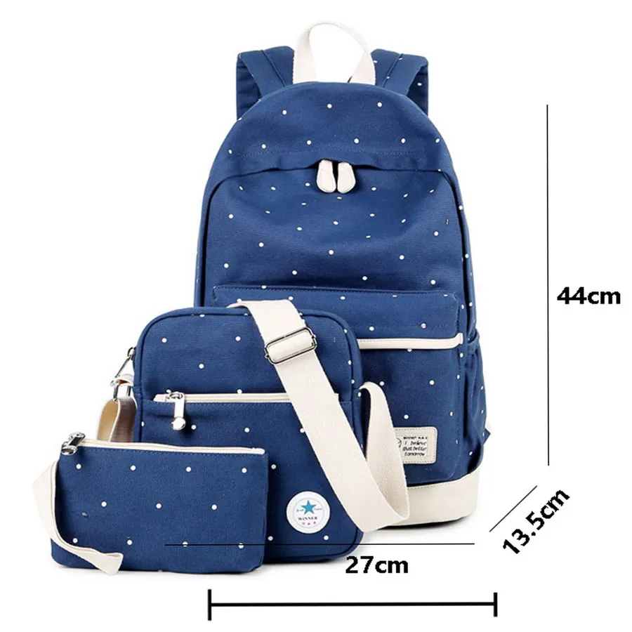 

17"Set Schoolbag Children School Bags for College Girls Travel Backpack Female Laptop Backpacks Space Men mochilas Bookbag Blue
