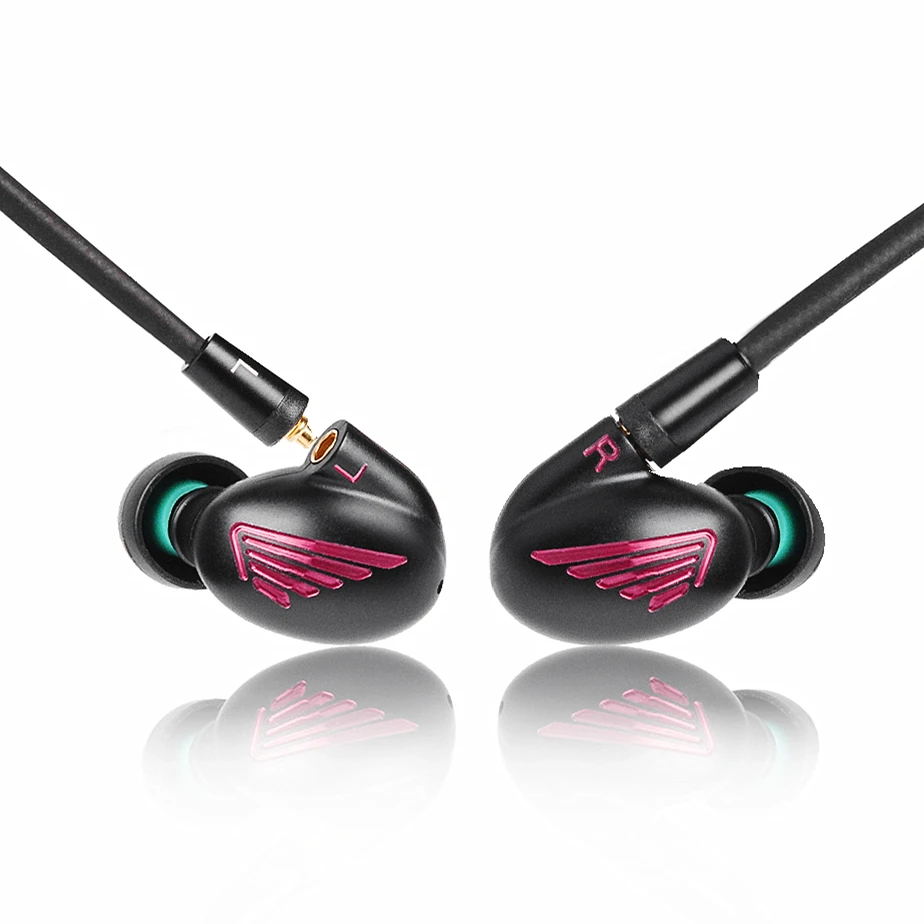 Newest LZ A5 4BA with 1 DD Hybrid 5 Unit In Ear Earphone Balanced With Dynamic Headset With MMCX Interface LZ Earphone