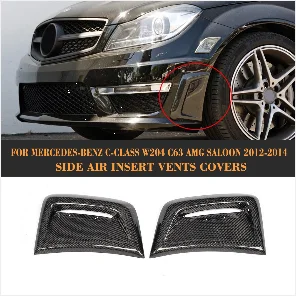 Диффузор заднего бампера из углеродного волокна для Mercedes Benz W204 C63 AMG C300 Sport 2012- задний бампер спойлер