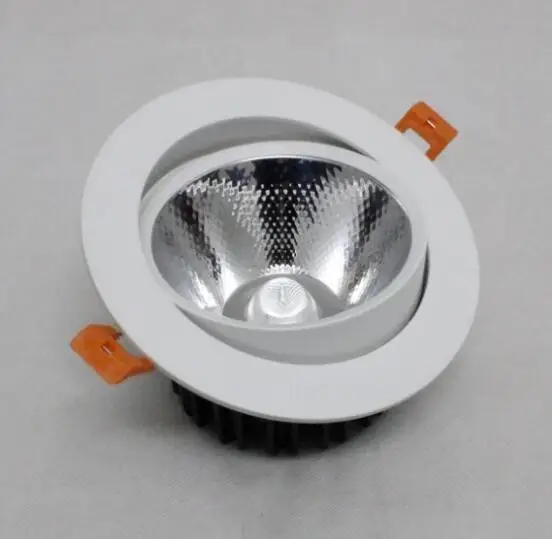 

Dimmable 9W 12W 15W AC85-265V AC110V/AC220V COB LED DownLights Dimmable COB Spot Recessed Down light Light Bulb Free Shipping
