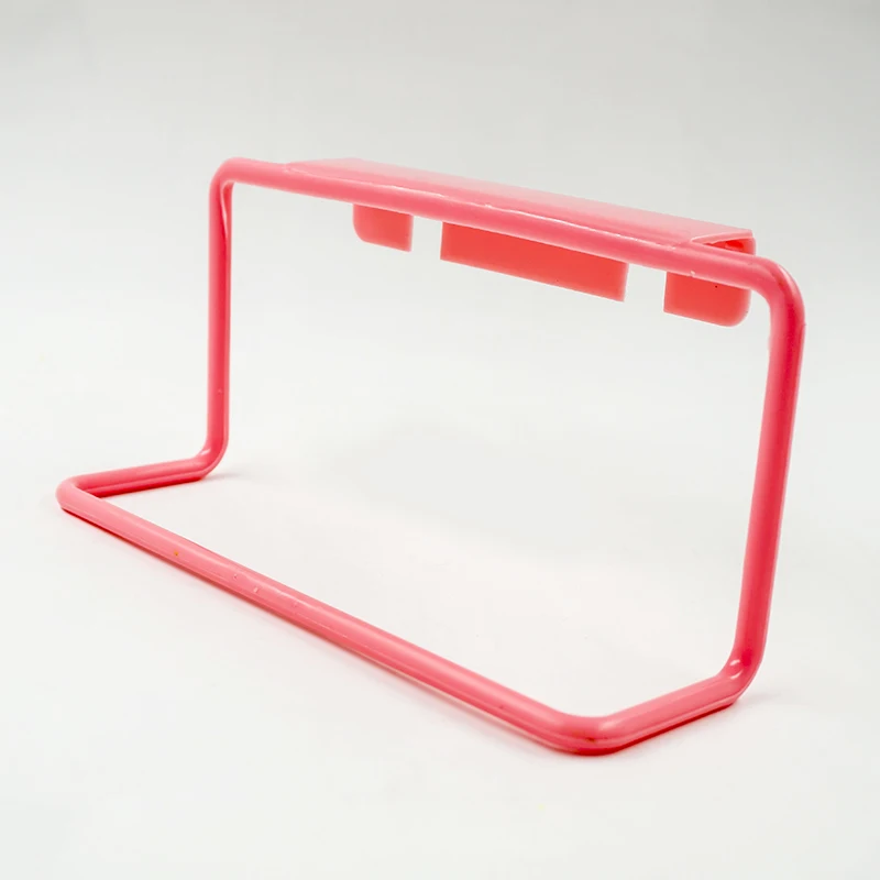 الساخنة على الباب الشاي شريط منشفة رف معلق حامل الحديدية منظم الحمام المطبخ خزانة خزانة شماعات الرف 2017