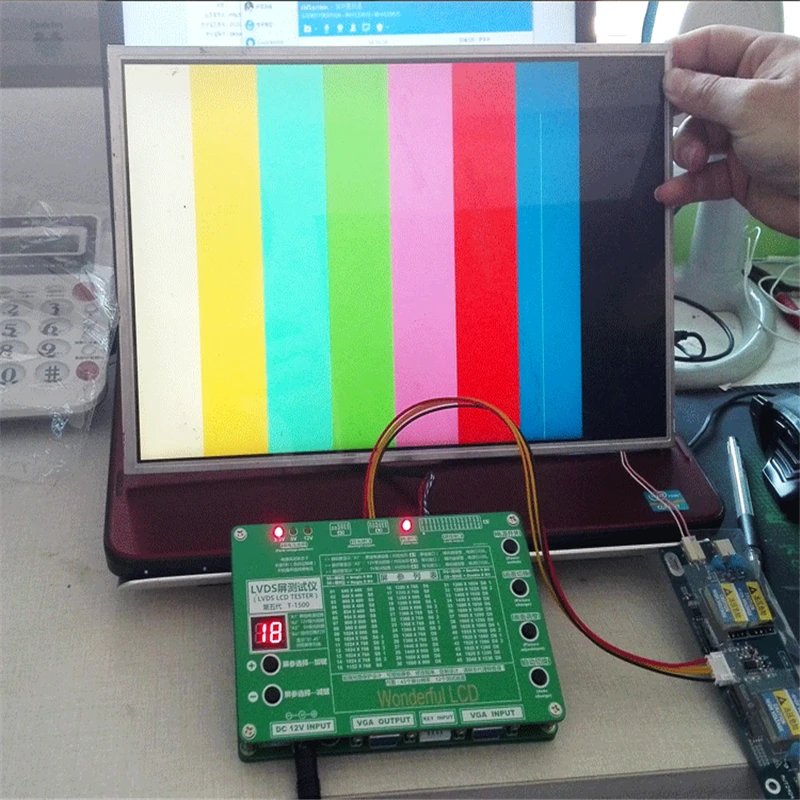  Laptop Computer TV LCD LED TEST TOOL KIT SET panel tester kit for repair Screen Monitor display wit - 32989833200