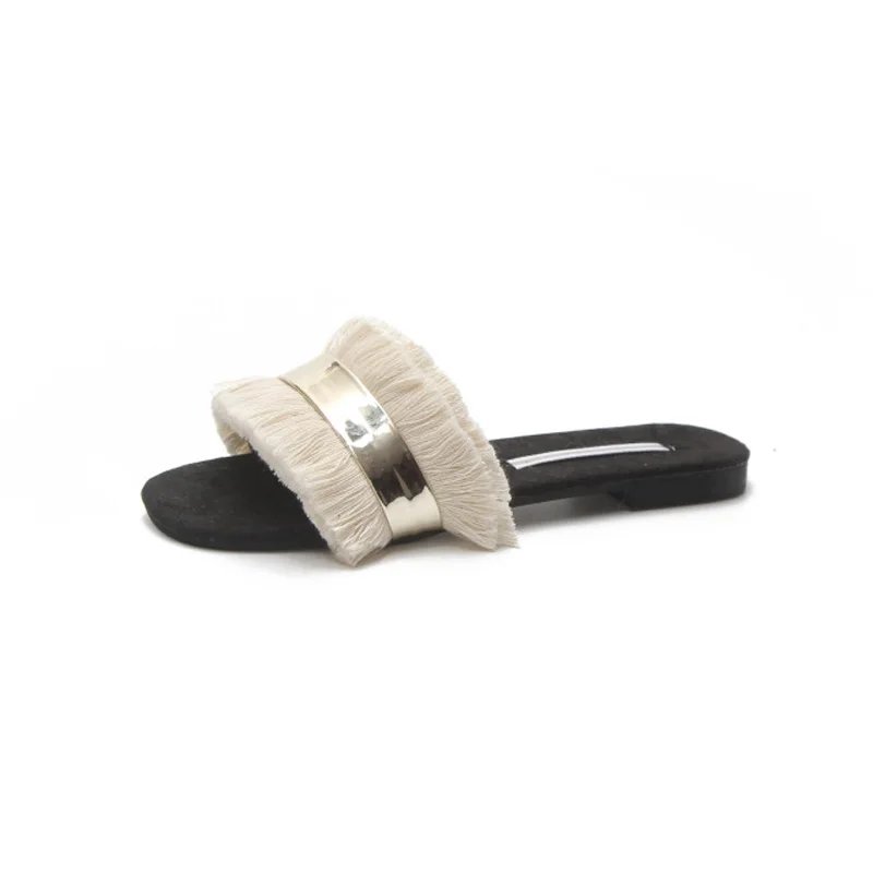 

Drop Shipping Slides Women Designer Creepers Sandals Slippers Peep Toe Brand Flip Flops Bow Slip On Loafers Shoes