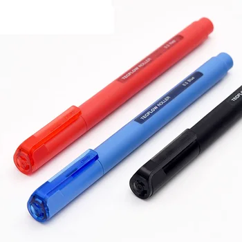 

3pcs/set KACOGREEN Liquid-ink Gel Pen Plastic Student Office Writing Pens Black Blue Red Ink School Supplies Stationery