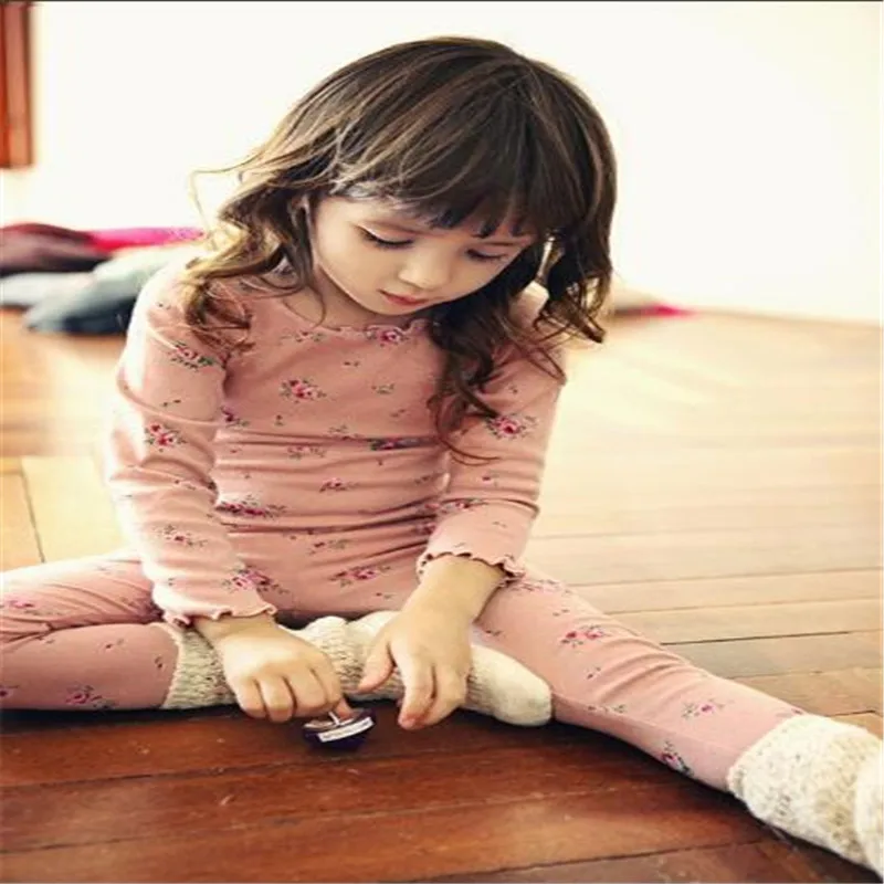 New Children's Sleeping Set Pyjamas Baby Sleepwear Clothing Cotton