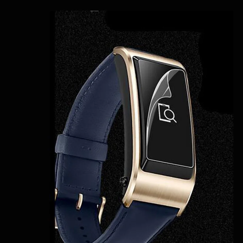 2 шт. Противоударная мягкая прозрачная защитная пленка из ТПУ для Huawei TalkBand Talk Band B5