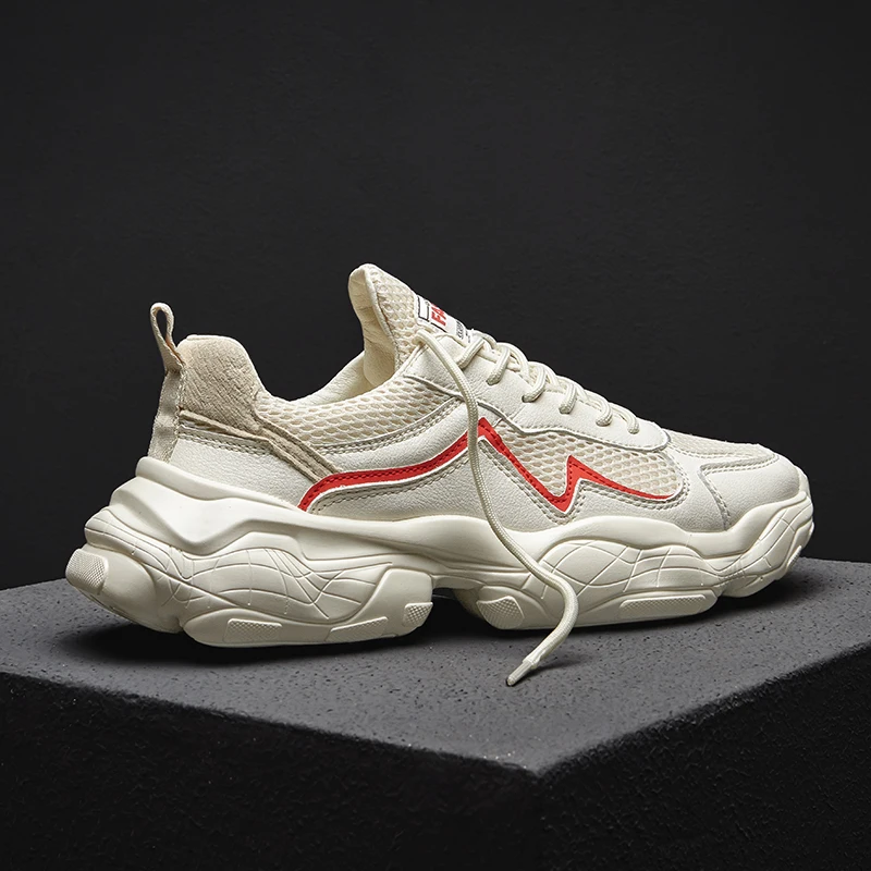 

YRRFUOT Men's Trend Sneakers Light Non-slip Man Sports Shoes Popular High Quality Breathable Comfortable Men Shoes Running Shoes