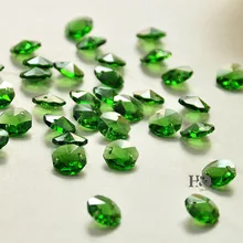 500 шт. 14 мм K9 стекло кристалл витраж свет люстра части Восьмиугольные бусины для свадьбы и детей день рождения, рождественские вечерние украшения