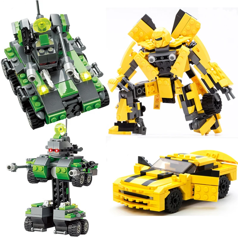 2018 New Movie LegoINGly Transformation Robot Building Blocks Set robotics Car Technic Educational Toys for Children Gudi 8711 2018 New Movie LegoINGly Transformation Robot Building Blocks Set robotics Car Technic Educational Toys for Children Gudi 8711