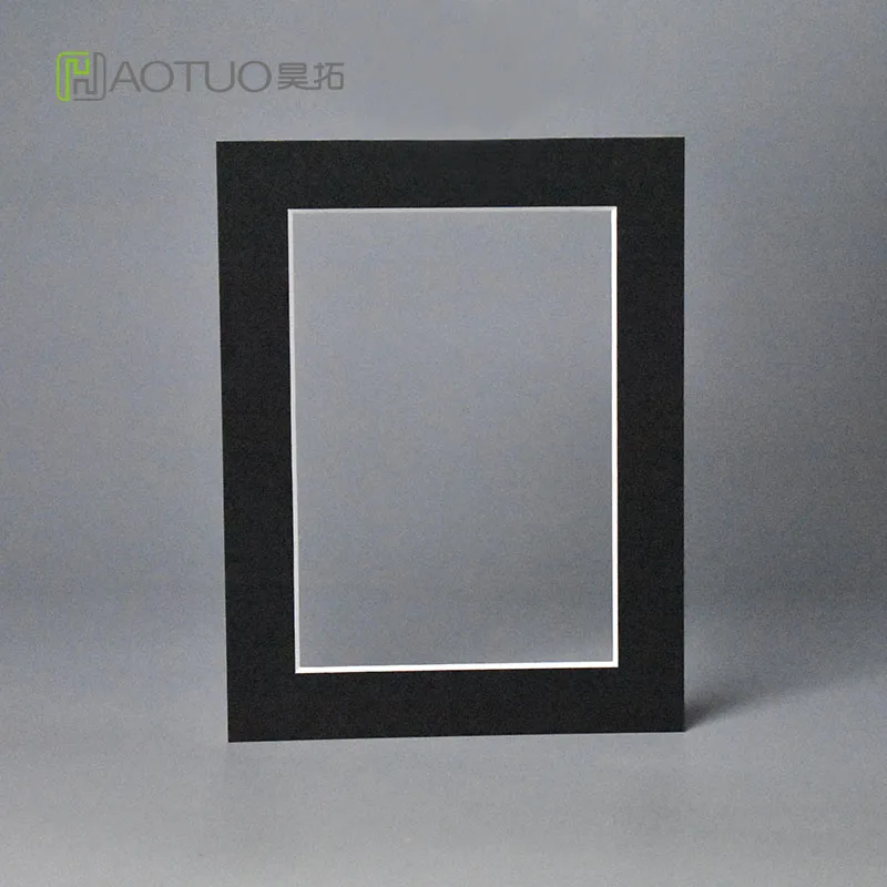 HT 1.5mm Thick Black Cardboard Photo Frame Fit 4x6 HT 1.5mm Thick Black Cardboard Photo Frame Fit 4x6