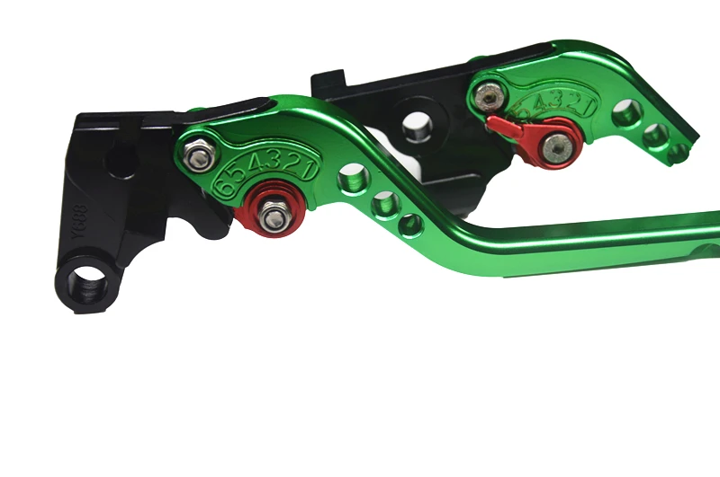 Curto e Longo para Motocicleta Curto e Longo para Gsuki Alavancas de Embreagem do Freio Corte Suzuki Tamanho 2009 2010-2020 Gsf650 Bankup 2007 Gsf 650 2002 Gsx650f 2008 18 Cheap Alavancas