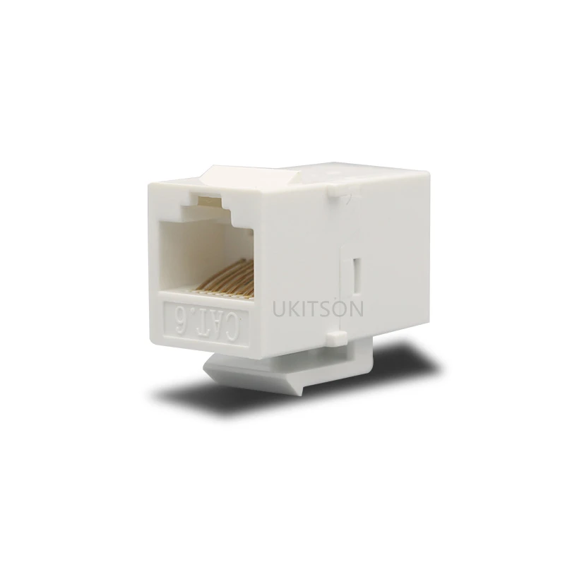 Разъем Ethernet Keystone CAT6 RJ45 для сети 1000 м черный белый цвет|socket ethernet|cat6 rj45 keystonekeystone