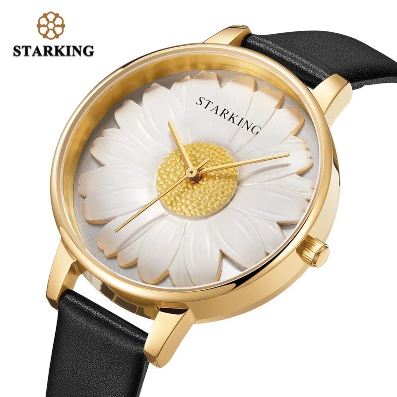 

Starking Brand Quartz Wrist Watches Woman Quartz-watch Casual Fashion Clock Womens Watch Hardlex waterproof Ladies Wristwatch