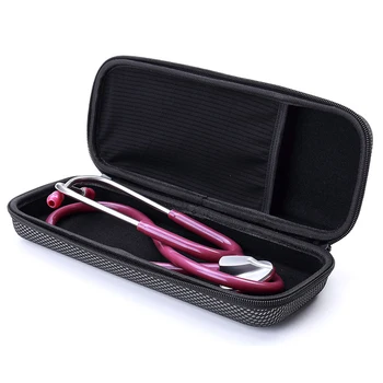 

2019 Newest Stethoscope EVA Hard Carrying Case for 3M Littmann III/MDF/ADC/Omron Stethoscope.Extra Space for other Accessories