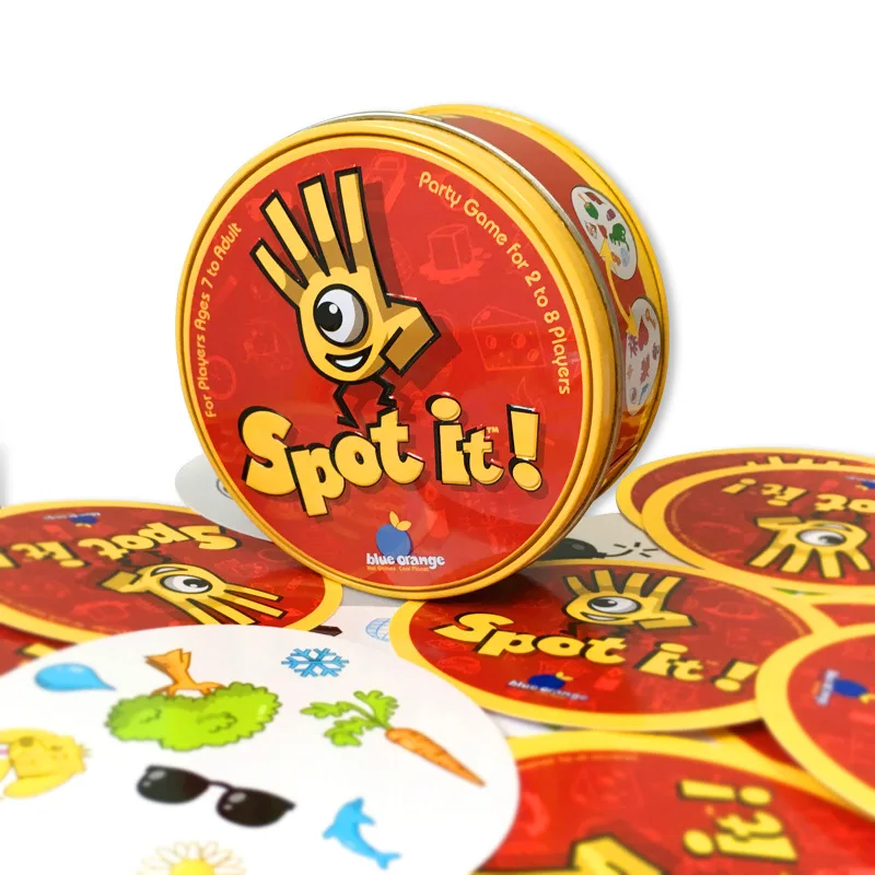 Cards Spot It Dubble Game Entertainment Spot Board Game family Funny Collection Cards Toys For children