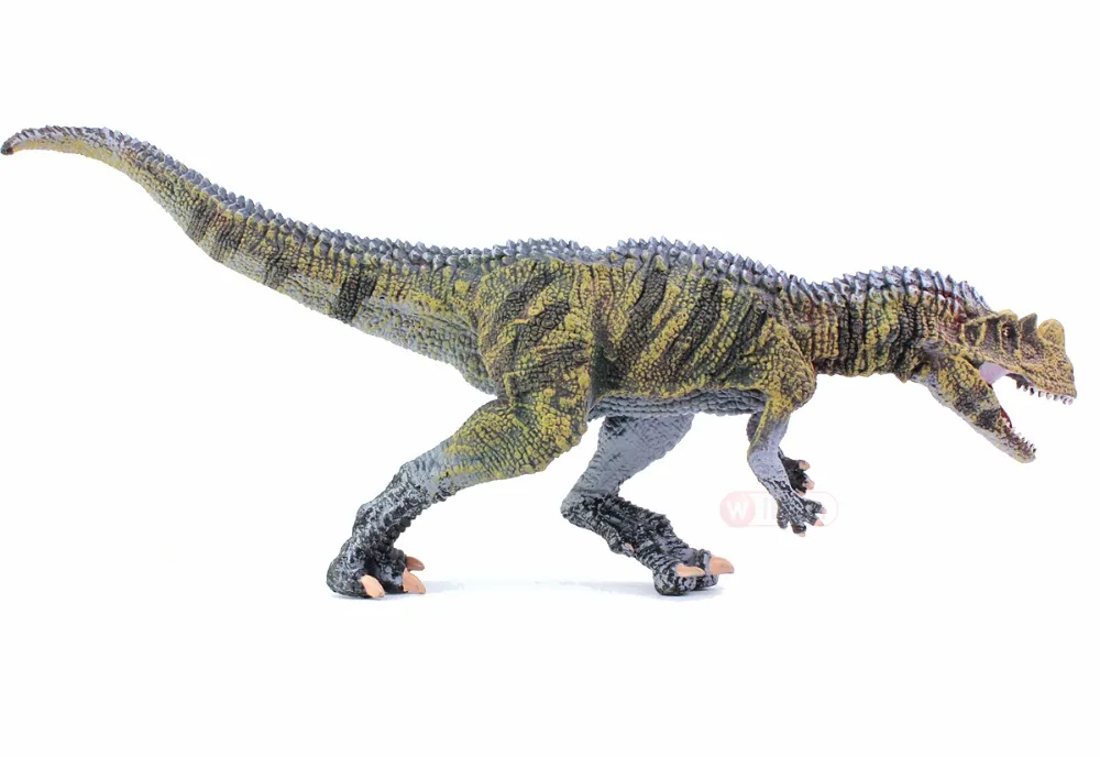 Wiben Юрского периода Ceratosaurus динозавр игрушки Фигурки Животных Модель Коллекция высокого моделирования Рождественский подарок для детей