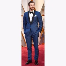 2017 Latest Coat Blue Men wedding Suit Jacket Groom mens Suits Terno Slim Fit 2 Piece Tuxedo Custom kingsman Blazer Masculino
