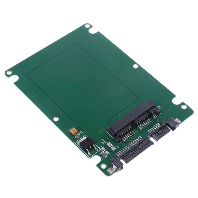 1," Micro SATA 16 Pin SSD To 2,5" SATA 22Pin HDD адаптер конвертер с Чехол