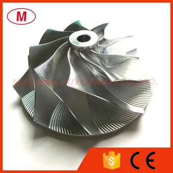 

TD04H 15T 41.93/55.69mm 9+0 blades High Performance Turbo Billet Compressor wheel/Aluminum 2618/Point Milling compressor wheel