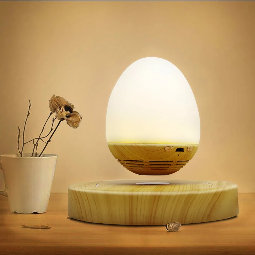 

LED Levitating Bluetooth Speaker 3D Floating MAGLEV Wireless Magnetic Levitation for Wife/Husband/Girlfriend farther's Day Gift