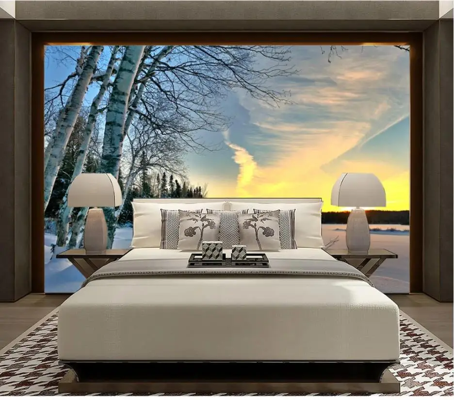 modern wallpaper for living room birch snow mural 3d wallpaper 3d wall papers for tv backdrop modern wallpaper for living room birch snow mural 3d wallpaper 3d wall papers for tv backdrop