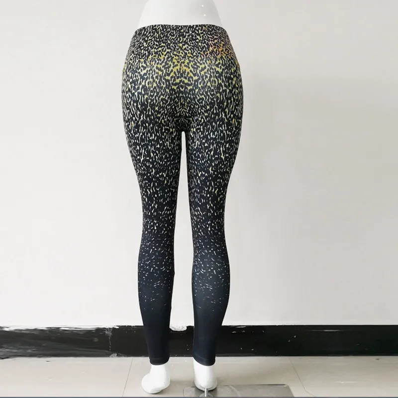 Новинка 2019, женские Леггинсы для йоги, спортивные штаны, обтягивающие спортивные штаны для бега, облегающие брюки с высокой талией