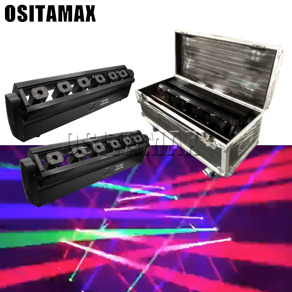 

2pca+Flycase Superior quality R/G/B/RGB color Laser light Xswing Y180 degree Sound stage lighting discotheque Laser skynet beam