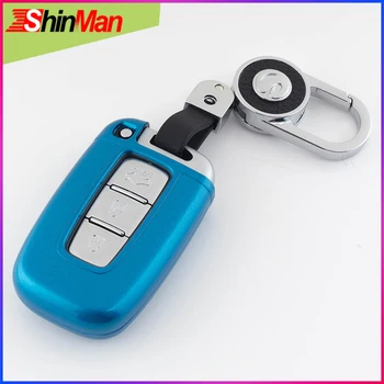 

ShinMan ABS Paint 3Button Smart Remote key Car Key Case key Cover key shell FOR KIA Sorento K3 New Carens forte